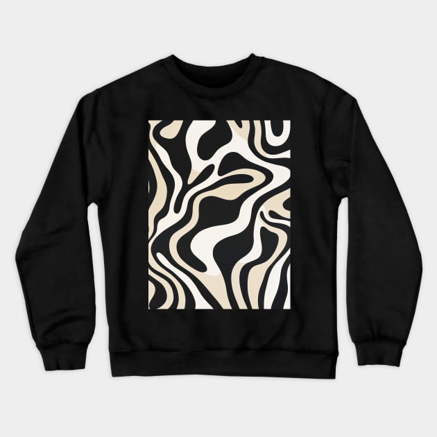 Zebra Mirage Crewneck Sweatshirt by star trek fanart and more